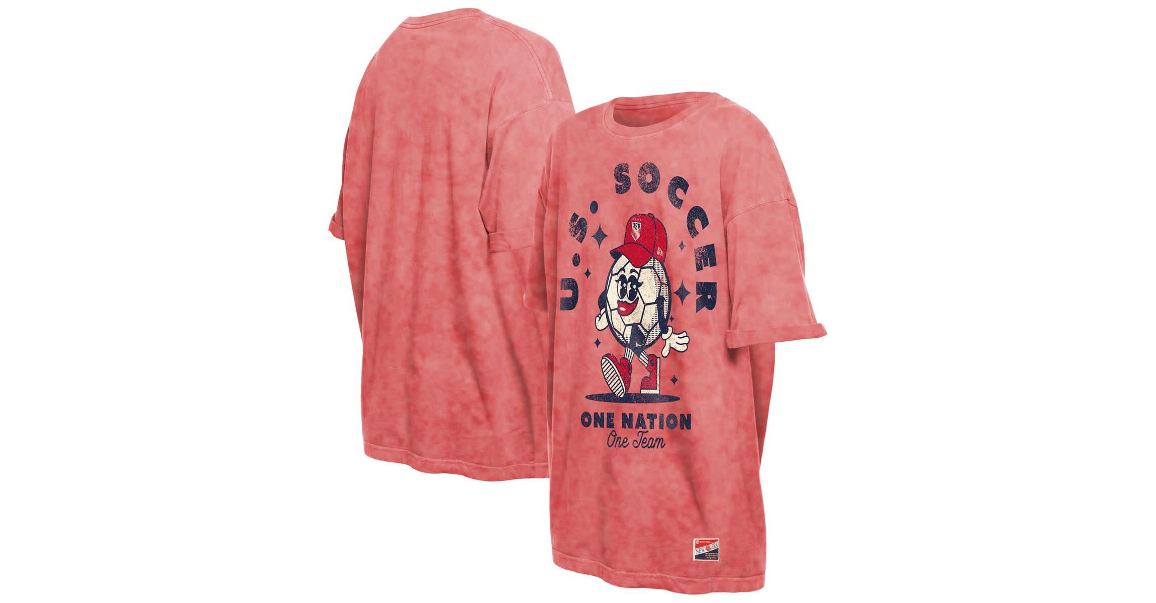Soccer National Teams 5th & Ocean by USWNT Throwback Oversized T-Shirt