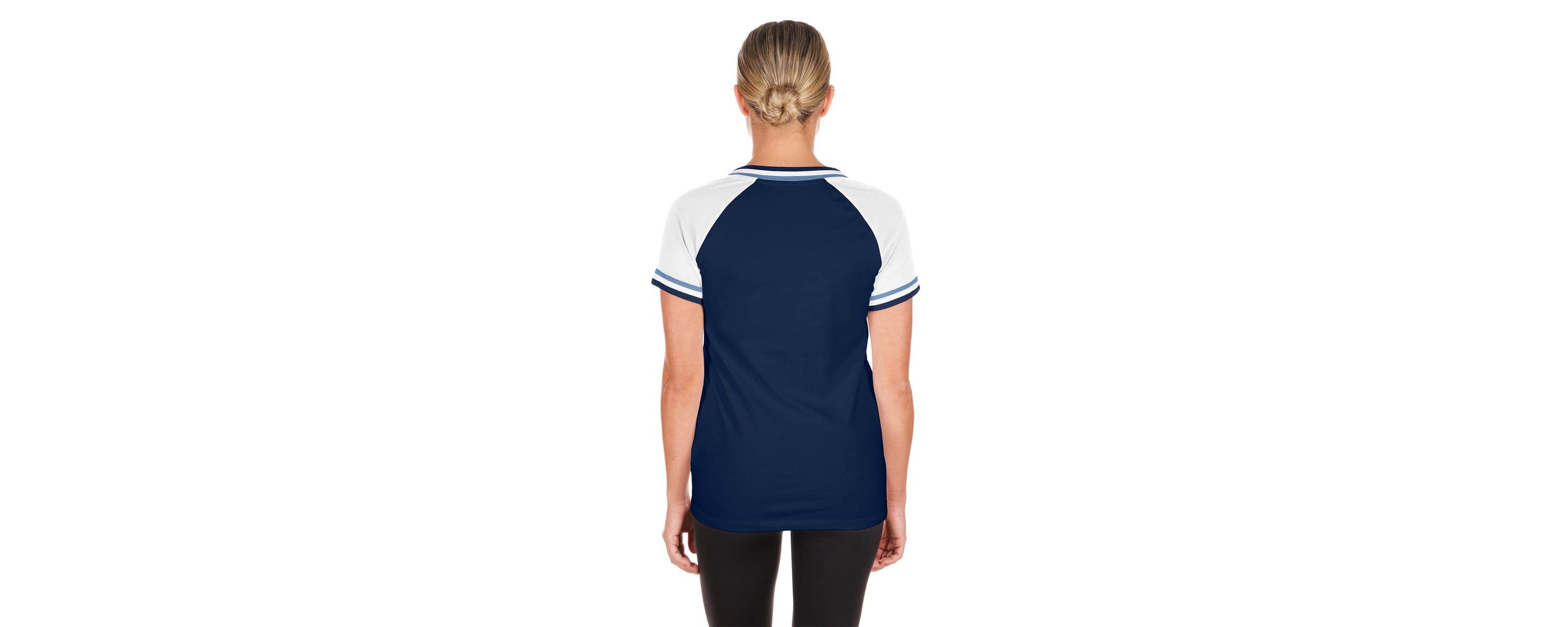 MLB Tampa Bay Rays Gameday Raglan V-Neck T-Shirt