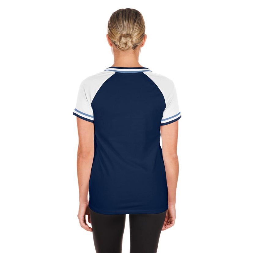 MLB Tampa Bay Rays Gameday Raglan V-Neck T-Shirt