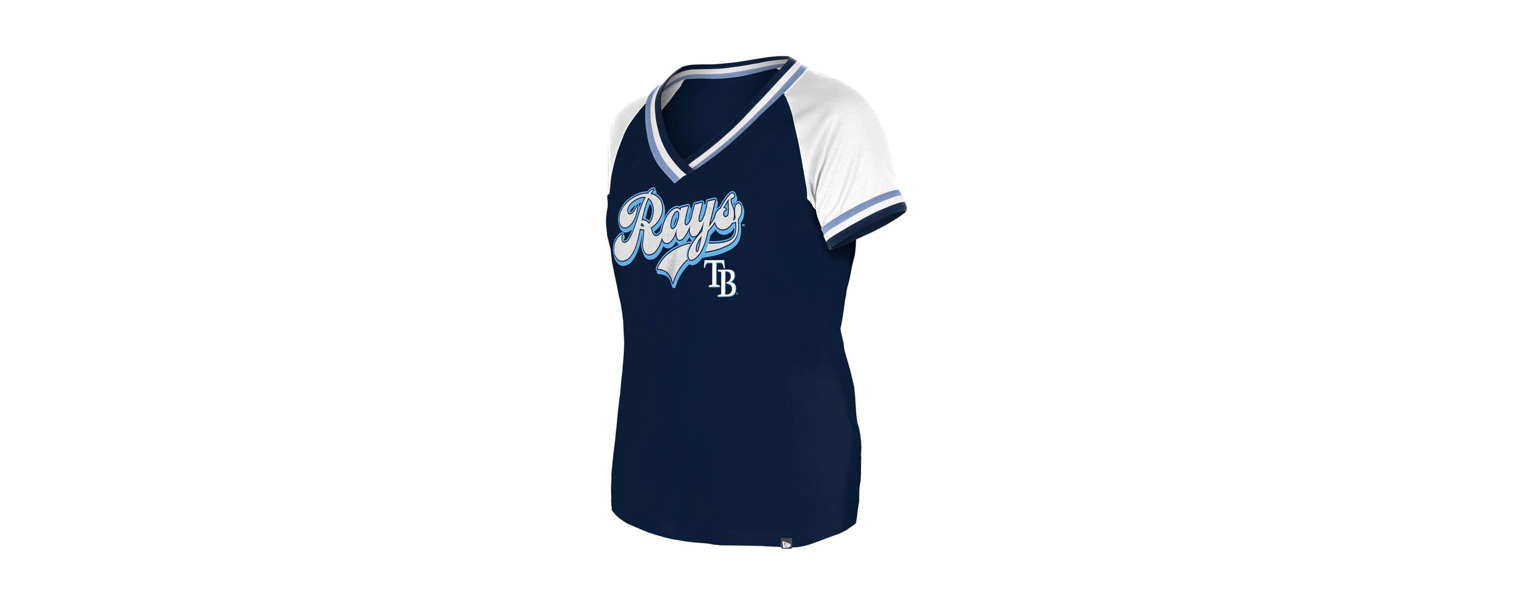 MLB Tampa Bay Rays Gameday Raglan V-Neck T-Shirt