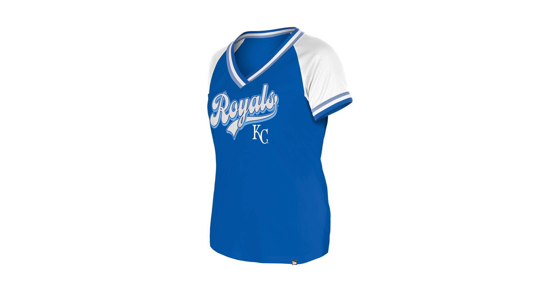 MLB Kansas City Royals Gameday Raglan V-Neck T-Shirt