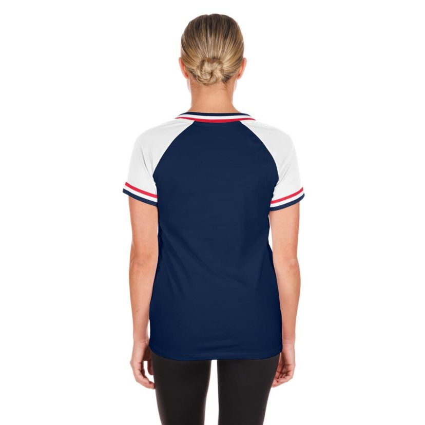 MLB Minnesota Twins Gameday Raglan V-Neck T-Shirt