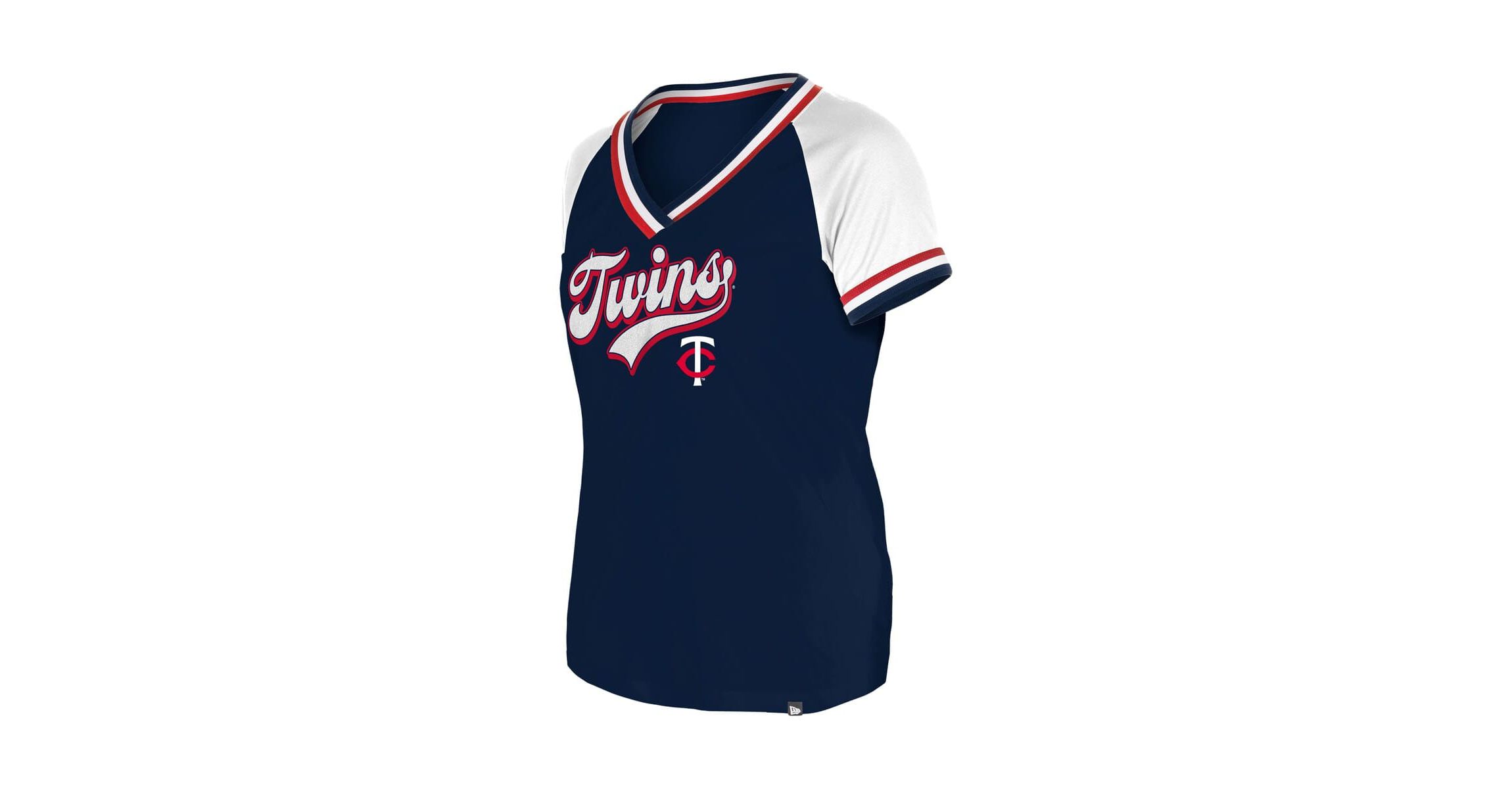 MLB Minnesota Twins Gameday Raglan V-Neck T-Shirt