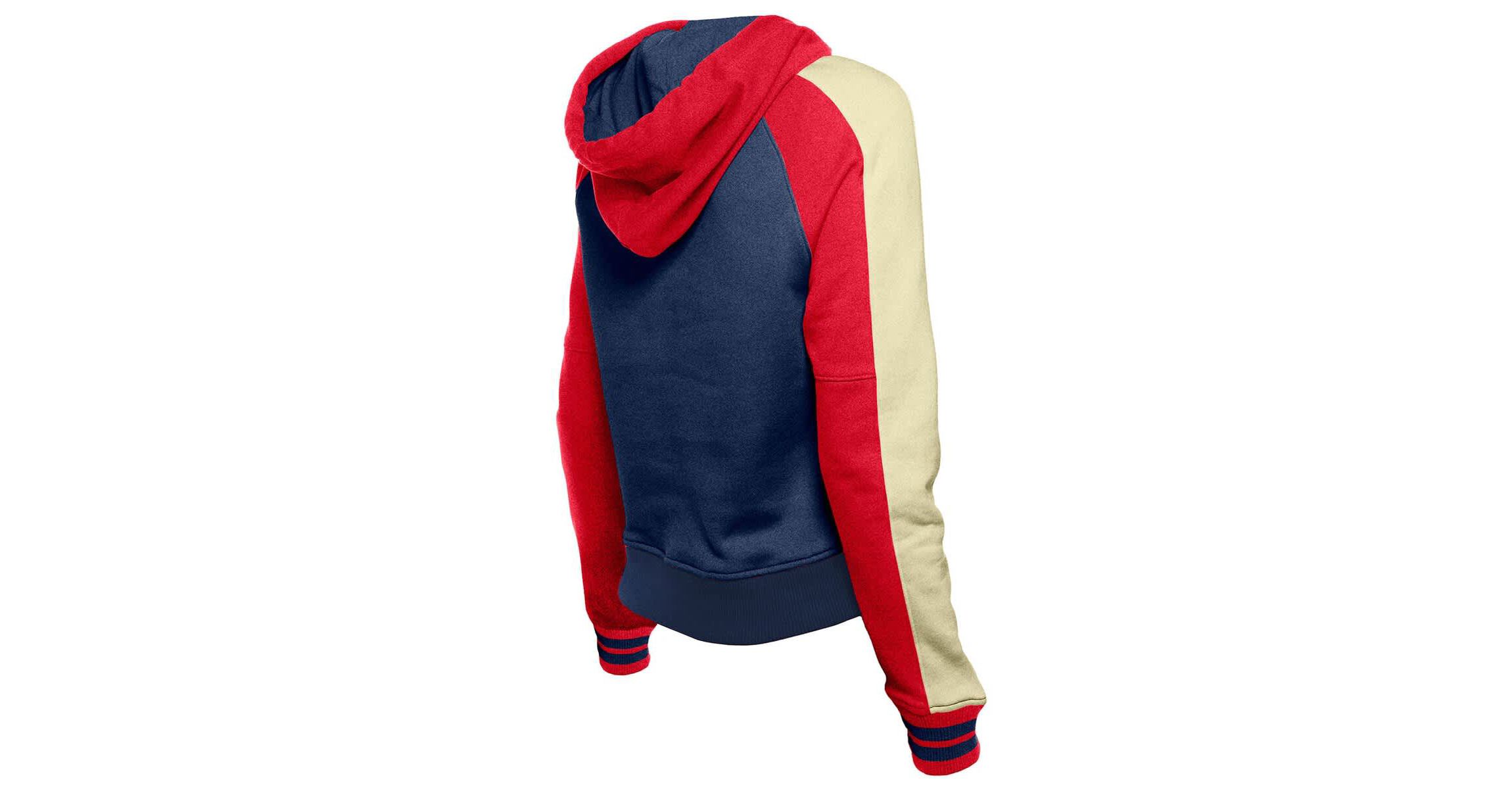 MLB Minnesota Twins Cooperstown Collection Cropped Raglan Pullover Hoodie