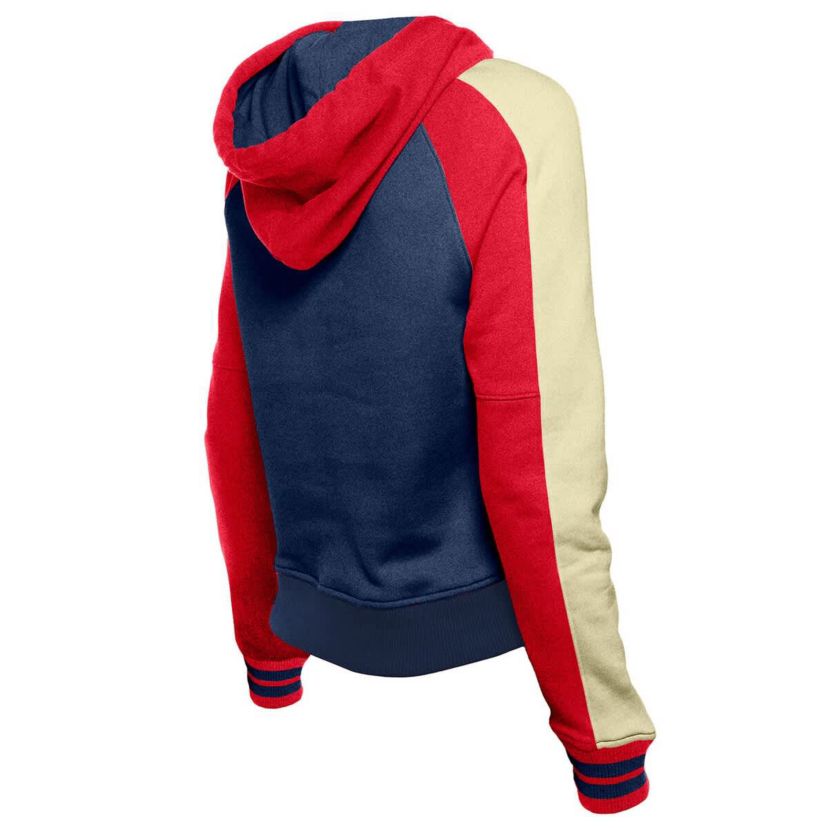 MLB Minnesota Twins Cooperstown Collection Cropped Raglan Pullover Hoodie