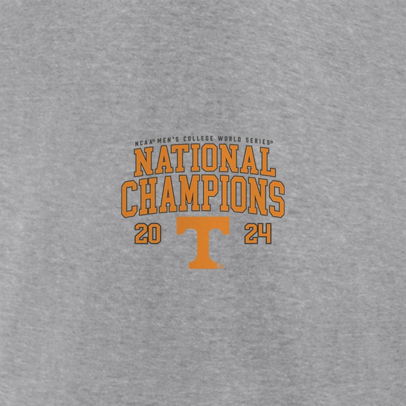 NCAA Fanatics Tennessee Volunteers 2024 NCAA Baseball NCAA World Series s Schedule V-Neck T-Shirt