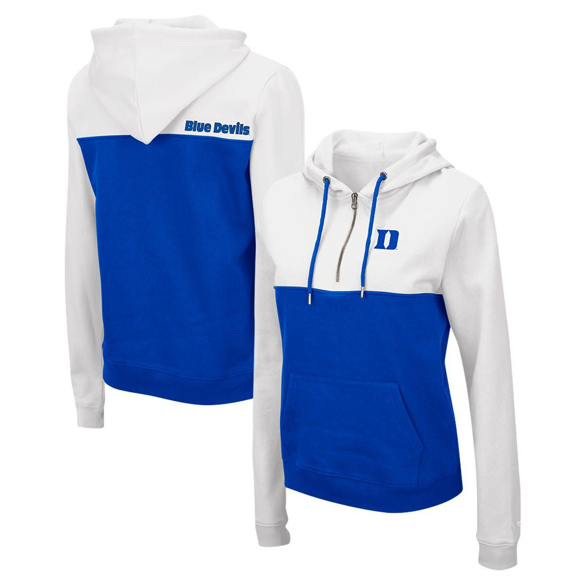Duke Blue Devils NCAA Duke Devils Aidan Lightweight Half-Zip Hoodie