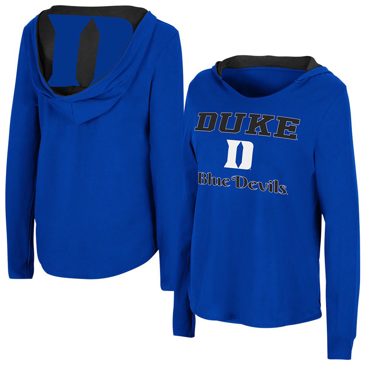 Duke Blue Devils NCAA Duke Devils Catalina Hoodie Long Sleeve T-Shirt