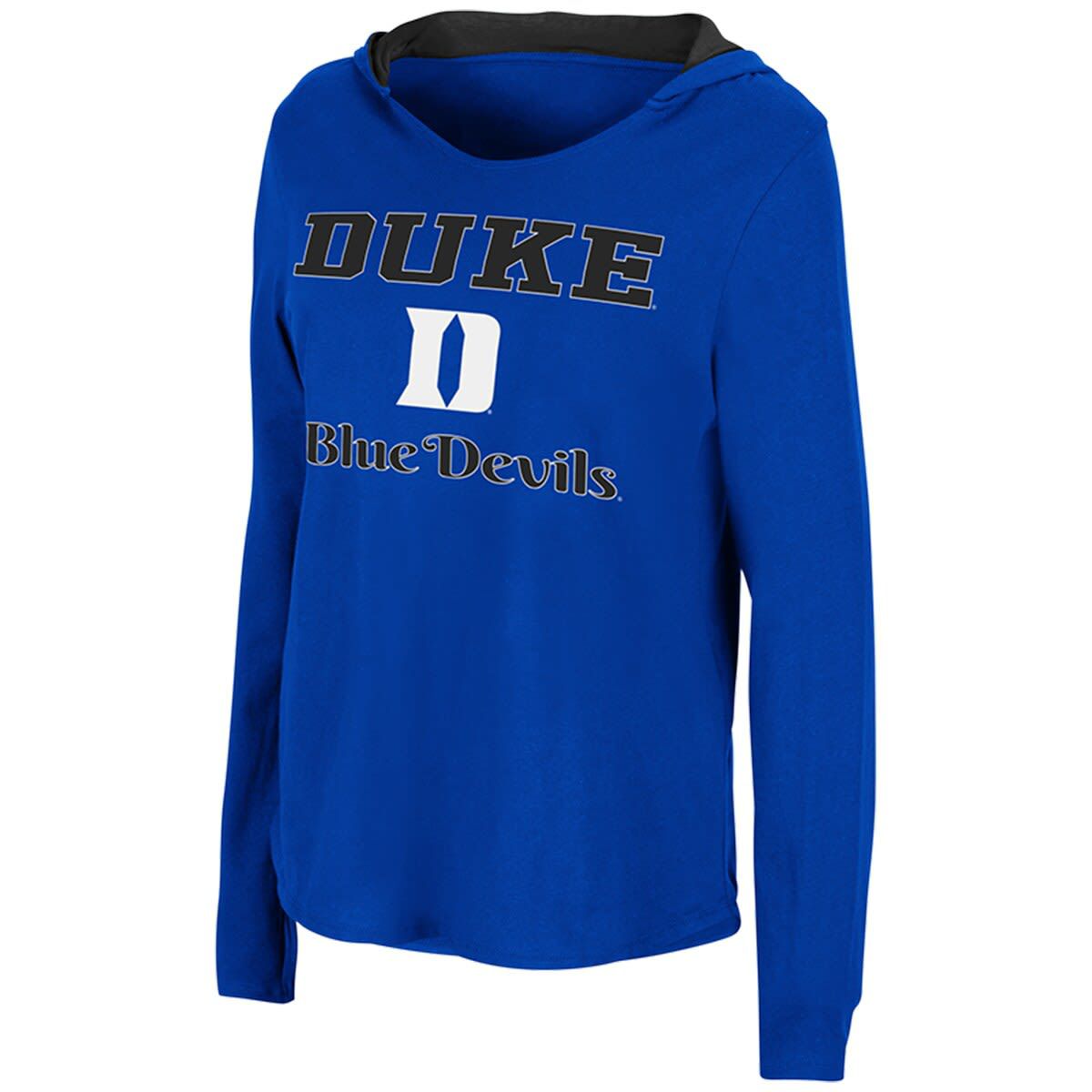 Duke Blue Devils NCAA Duke Devils Catalina Hoodie Long Sleeve T-Shirt