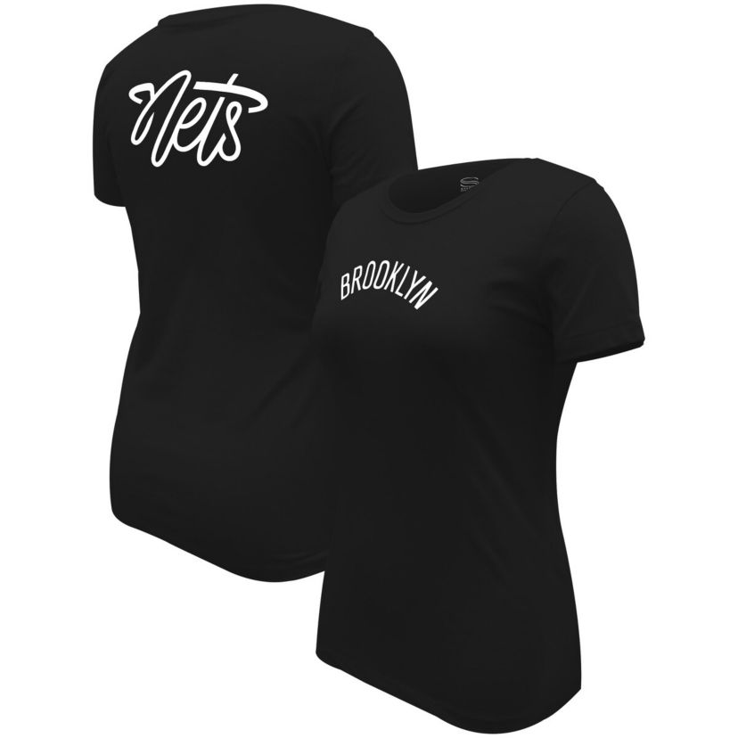 NBA Brooklyn Nets Origins Script T-Shirt