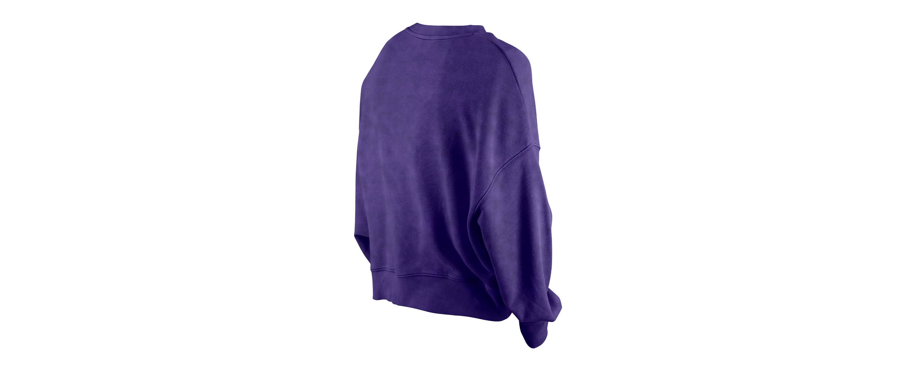 NBA Phoenix Suns Throwback Vintage Enzyme Wash Oversized Boxy Pullover Sweatshirt