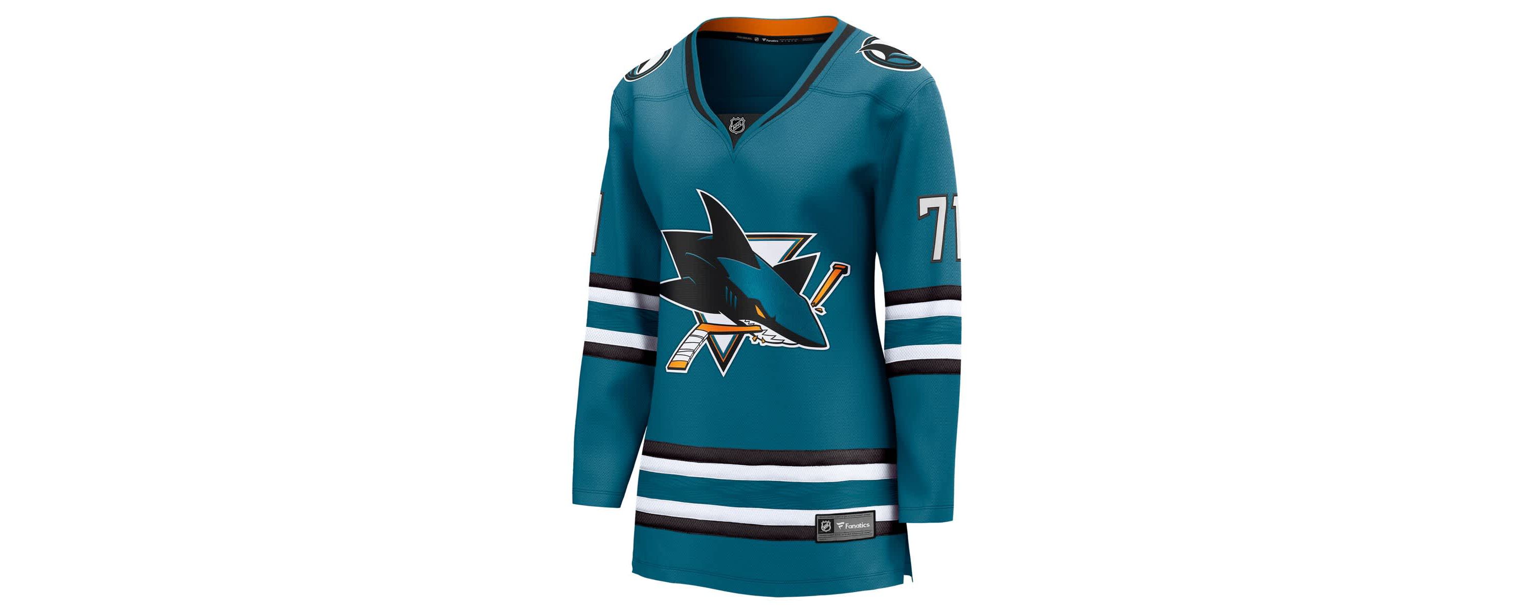 NHL Fanatics Macklin Celebrini San Jose Sharks Home Breakaway Jersey