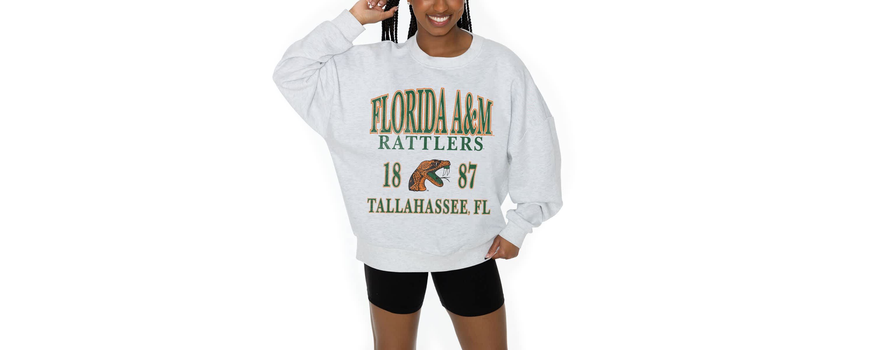 NCAA Florida A&M Rattlers Premium Fleece Pullover Sweatshirt
