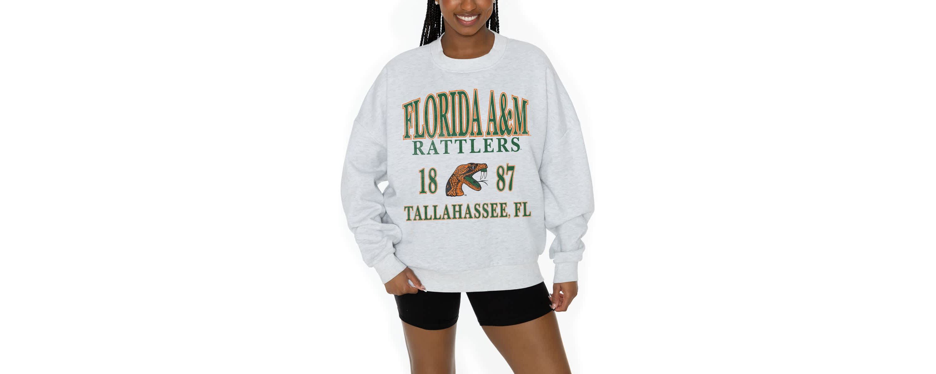 NCAA Florida A&M Rattlers Premium Fleece Pullover Sweatshirt