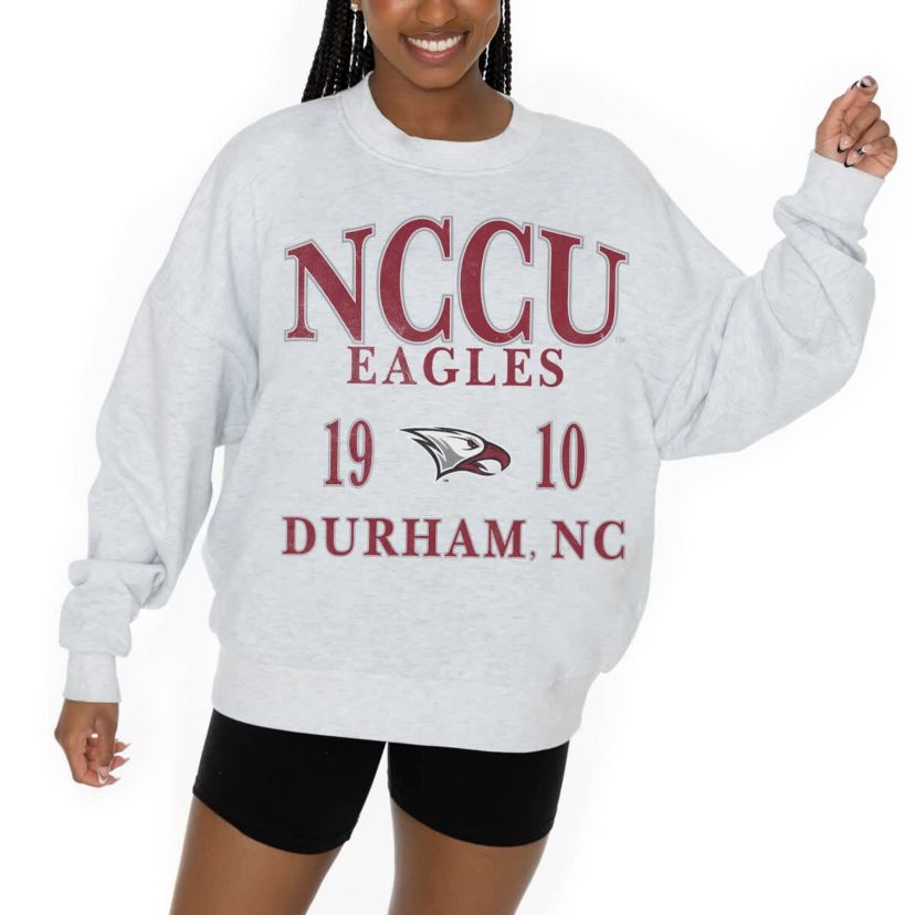 NC Central Eagles NCAA North Carolina Central Eagles Premium Fleece Pullover Sweatshirt