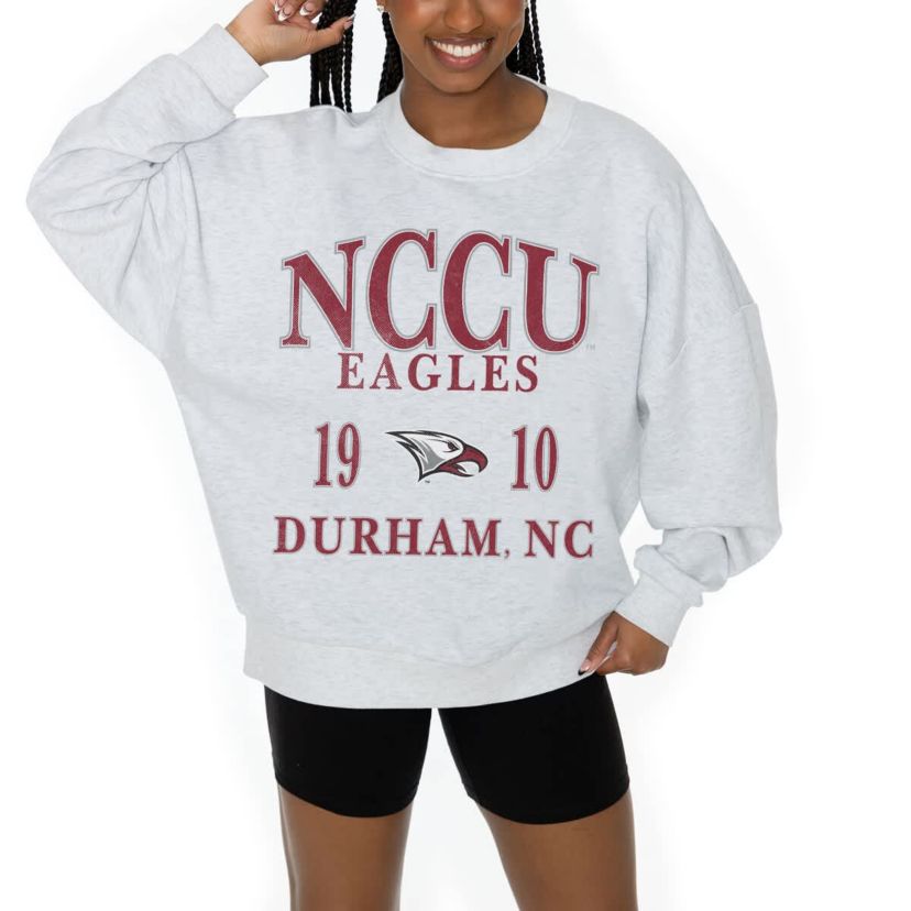 NC Central Eagles NCAA North Carolina Central Eagles Premium Fleece Pullover Sweatshirt