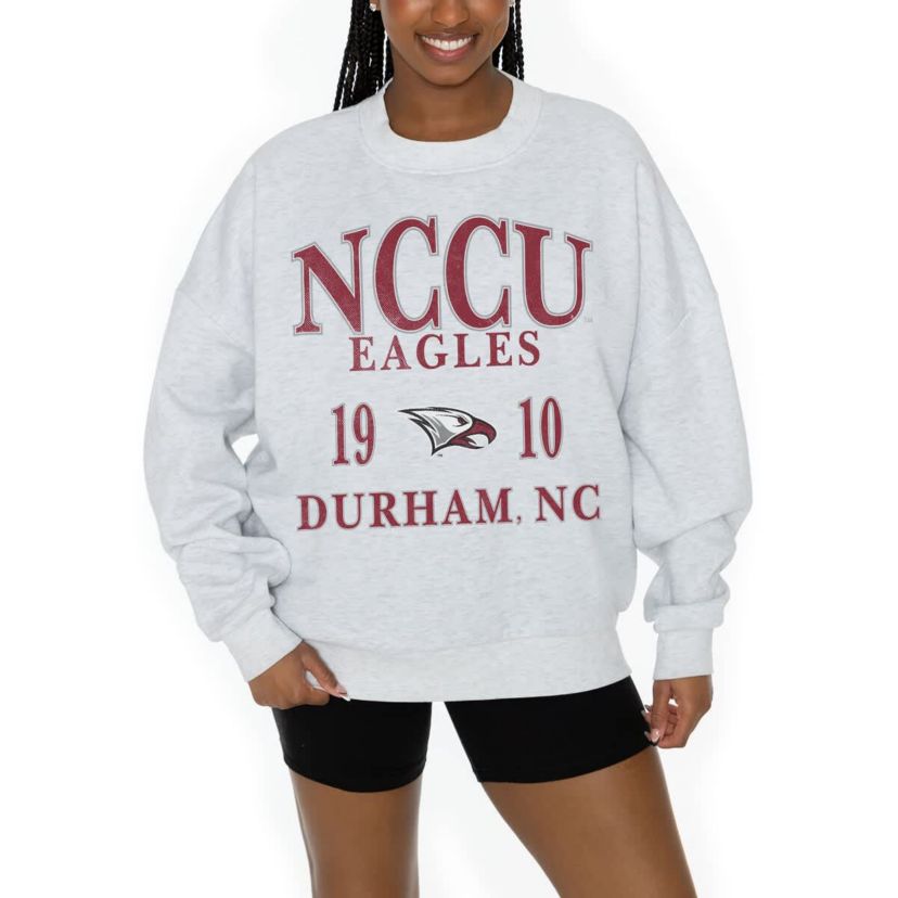 NC Central Eagles NCAA North Carolina Central Eagles Premium Fleece Pullover Sweatshirt