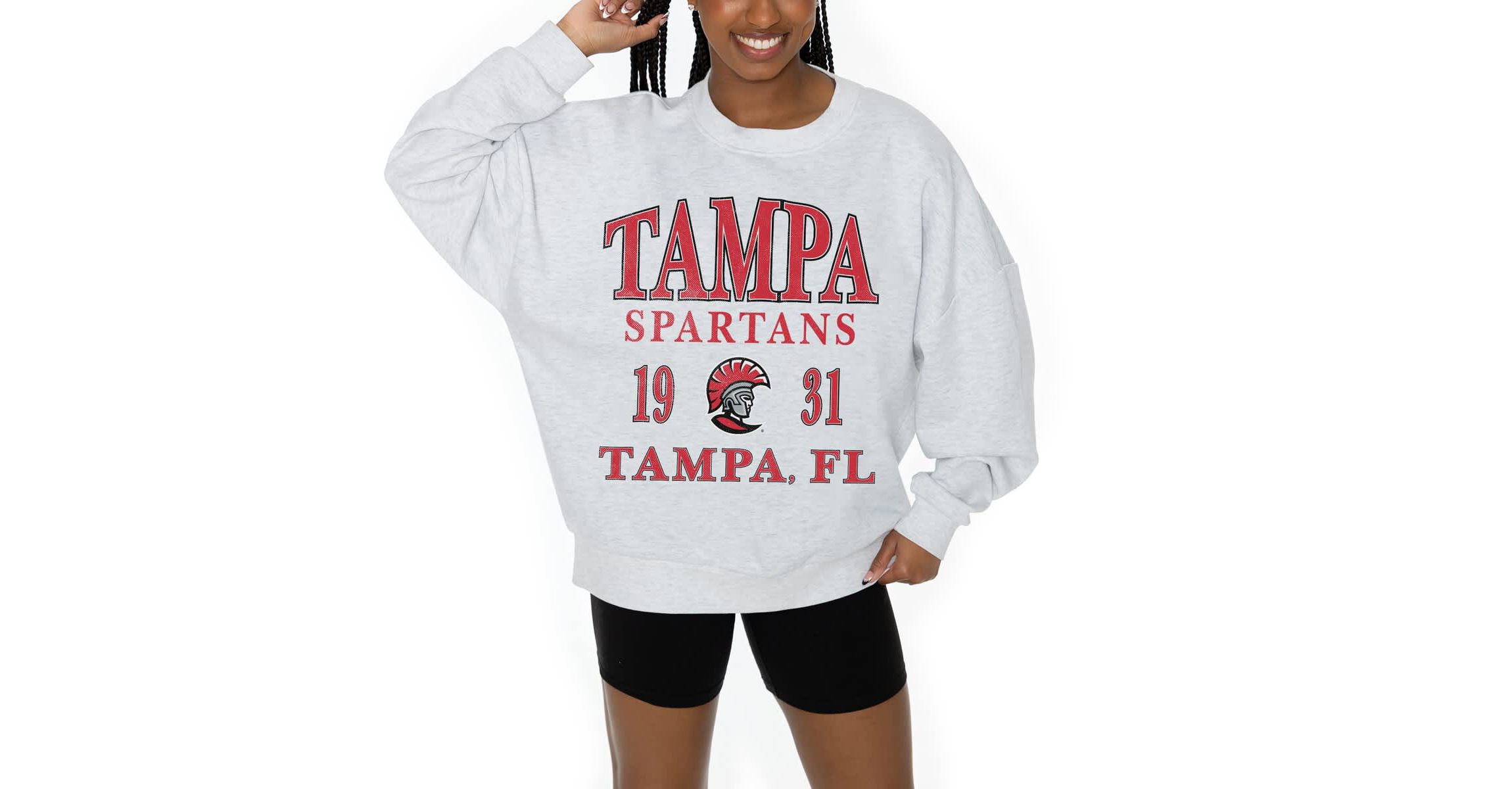 NCAA Tampa Spartans Premium Fleece Pullover Sweatshirt
