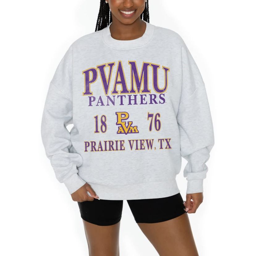 NCAA Prairie View A&M Panthers Premium Fleece Pullover Sweatshirt