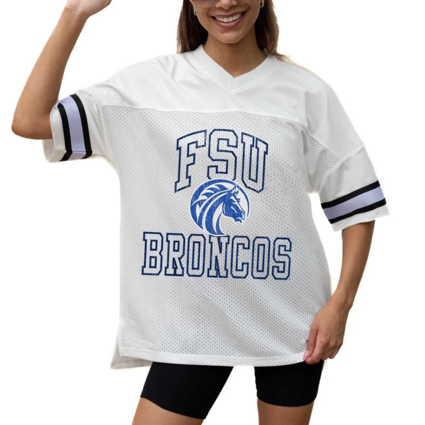 NCAA Fayetteville State Broncos Iconic Oversized Fashion Jersey