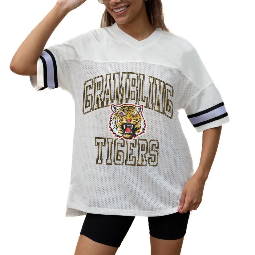 Grambling State Tigers NCAA Grambling Tigers Iconic Oversized Fashion Jersey
