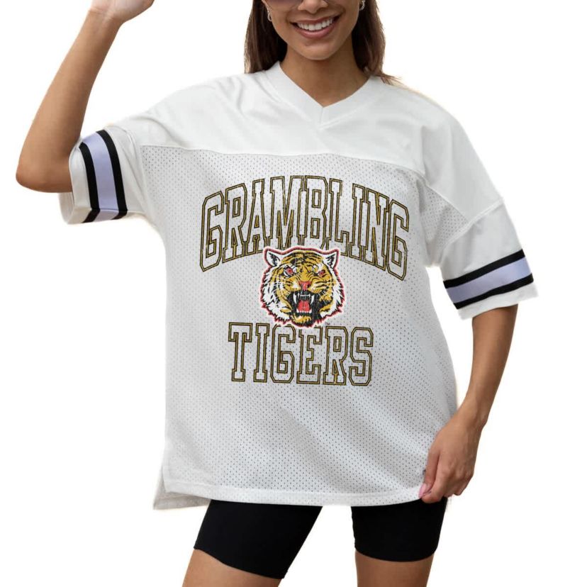 Grambling State Tigers NCAA Grambling Tigers Iconic Oversized Fashion Jersey