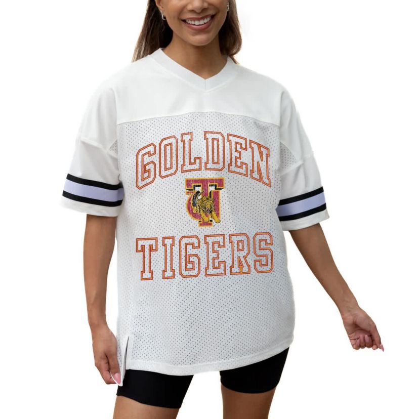 NCAA Tuskegee Golden Tigers Iconic Oversized Fashion Jersey