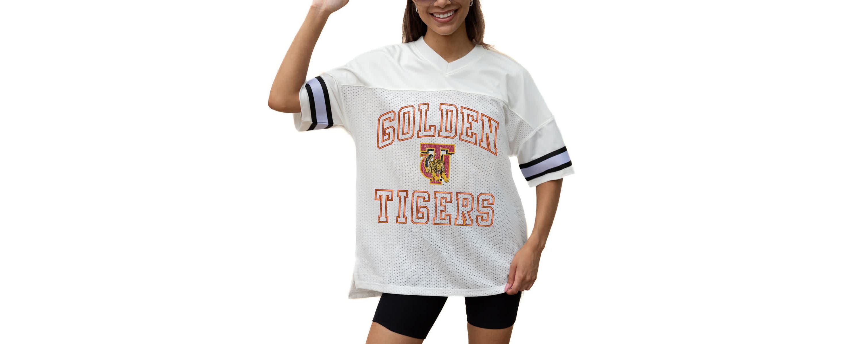 NCAA Tuskegee Golden Tigers Iconic Oversized Fashion Jersey