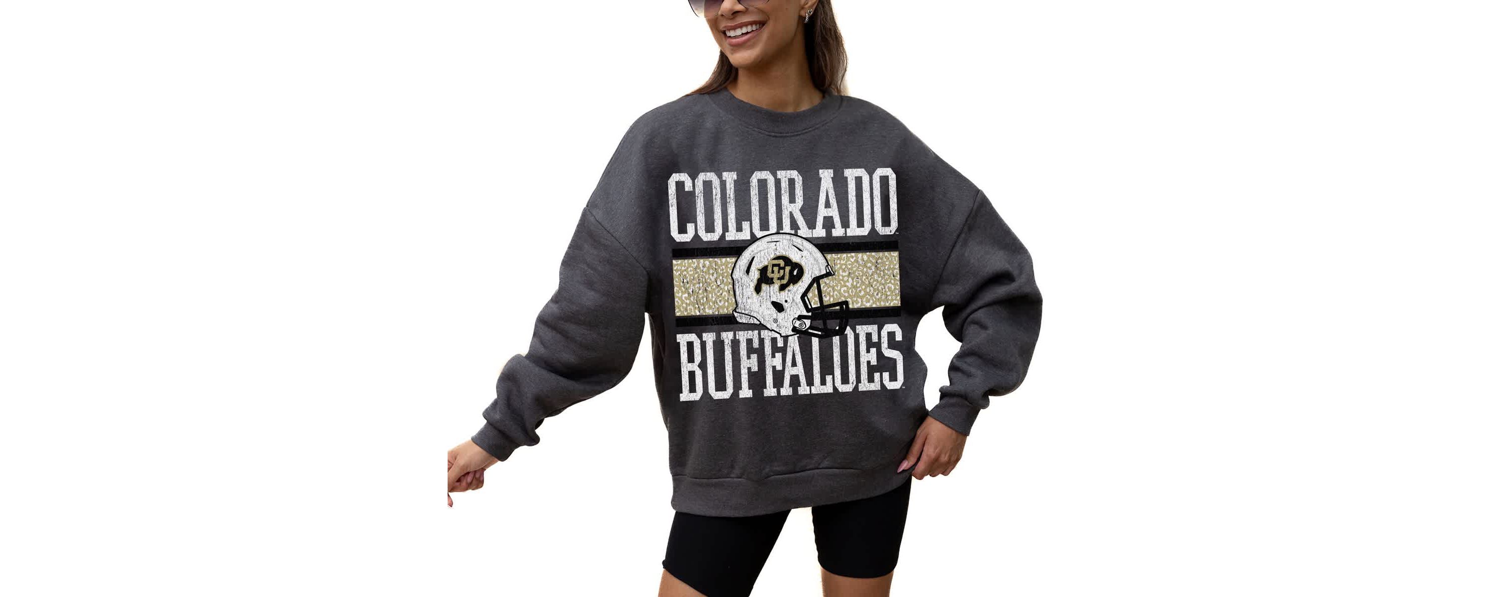 NCAA Colorado Buffaloes Premium Fleece Pullover Sweatshirt