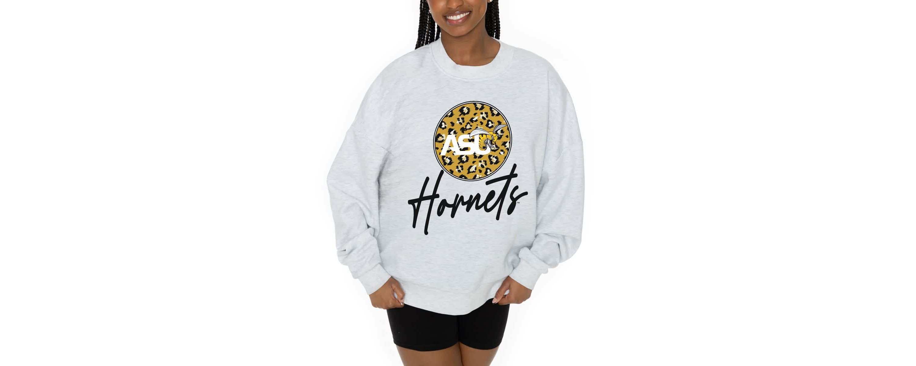 NCAA Alabama State Hornets Premium Fleece Pullover Sweatshirt