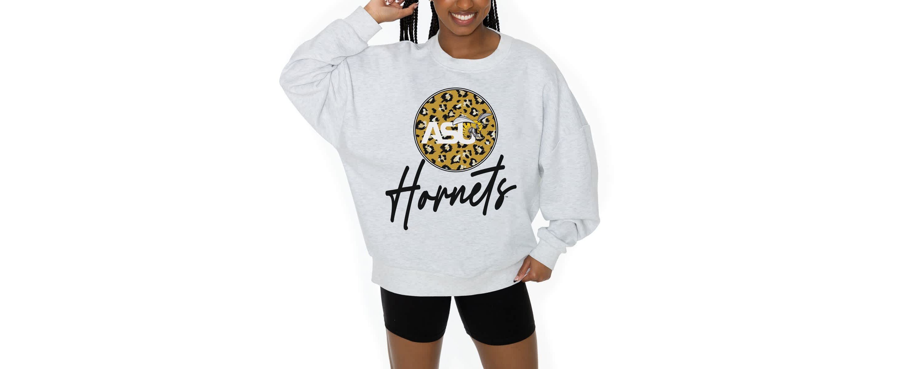 NCAA Alabama State Hornets Premium Fleece Pullover Sweatshirt