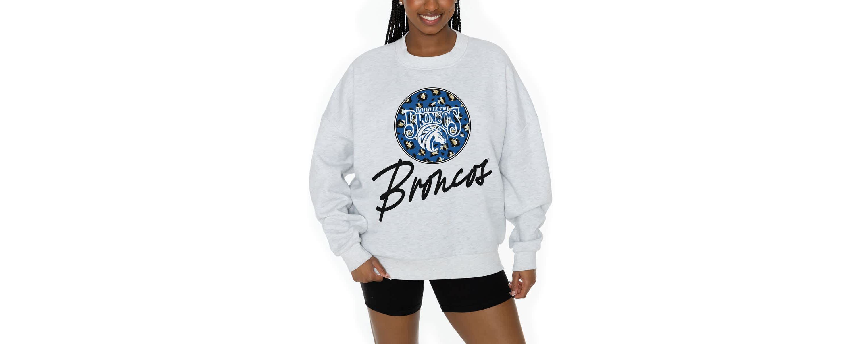 NCAA Fayetteville State Broncos Premium Fleece Pullover Sweatshirt