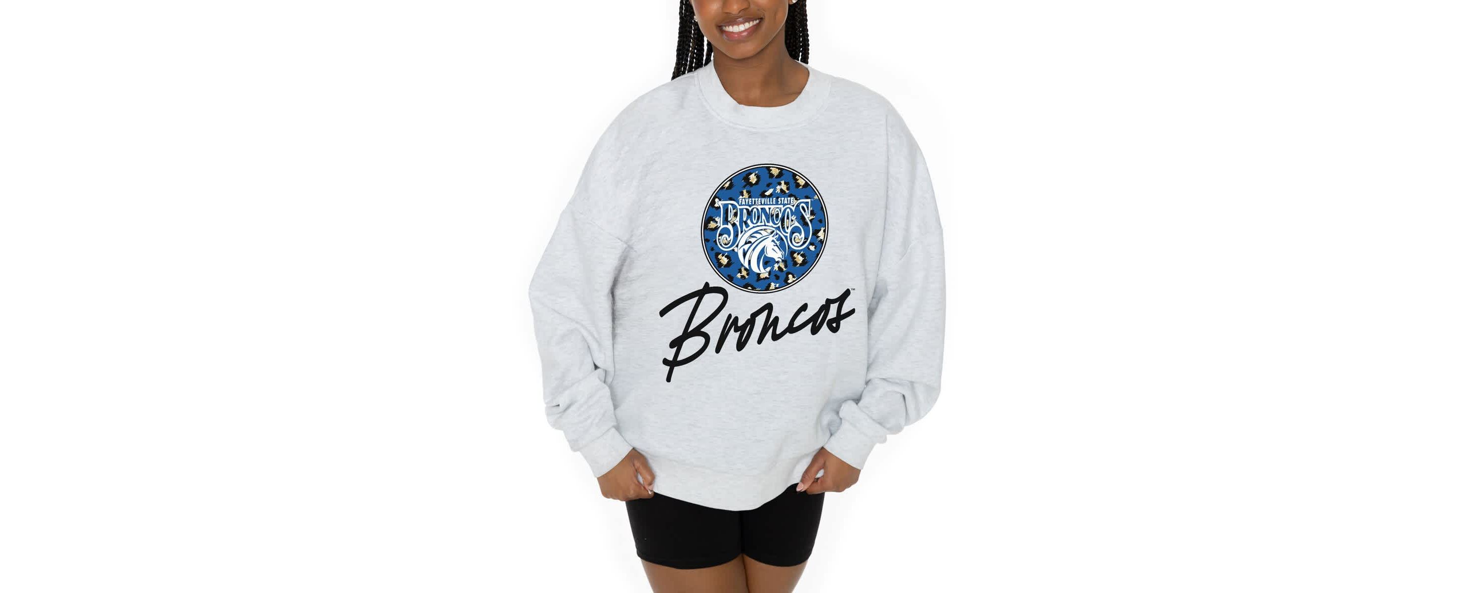 NCAA Fayetteville State Broncos Premium Fleece Pullover Sweatshirt
