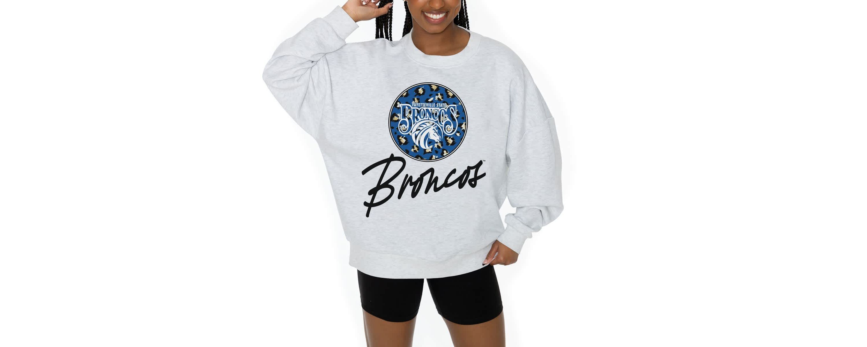 NCAA Fayetteville State Broncos Premium Fleece Pullover Sweatshirt