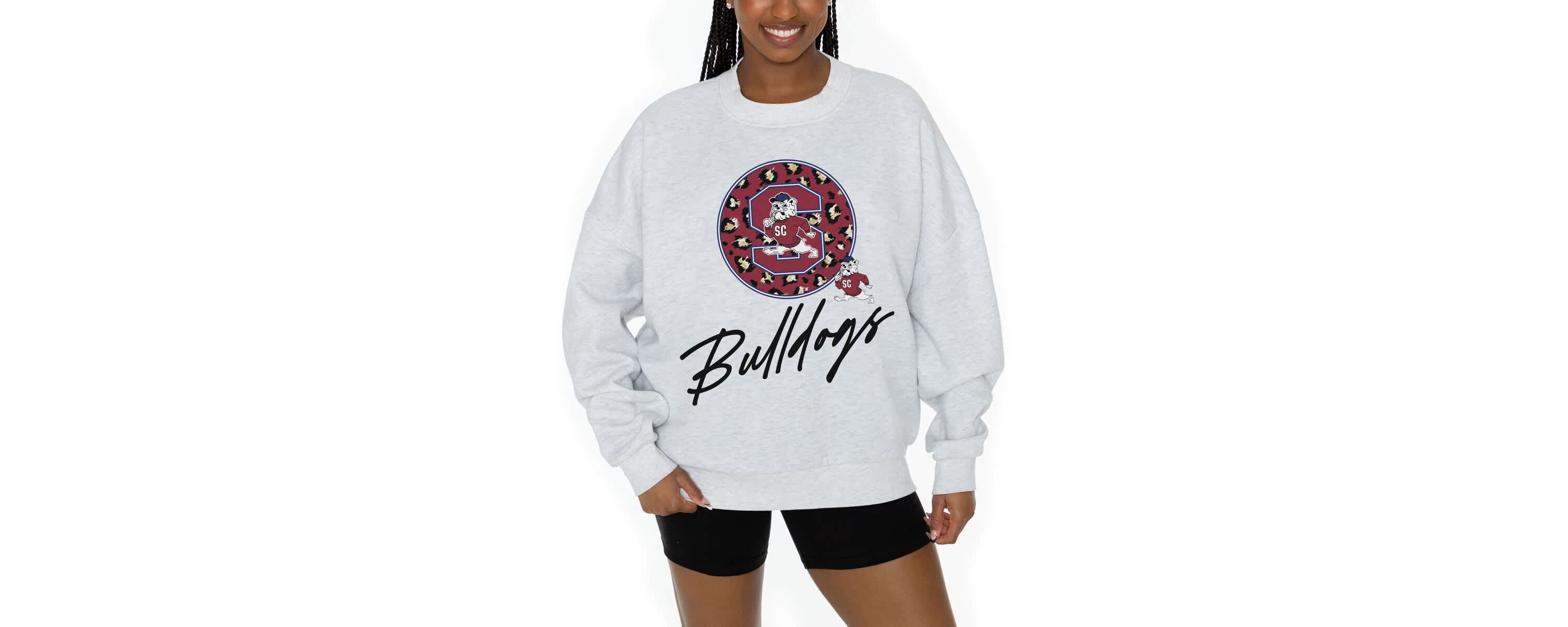 SC State Bulldogs NCAA South Carolina State Bulldogs Premium Fleece Pullover Sweatshirt