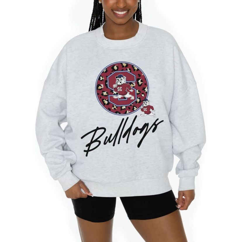 SC State Bulldogs NCAA South Carolina State Bulldogs Premium Fleece Pullover Sweatshirt