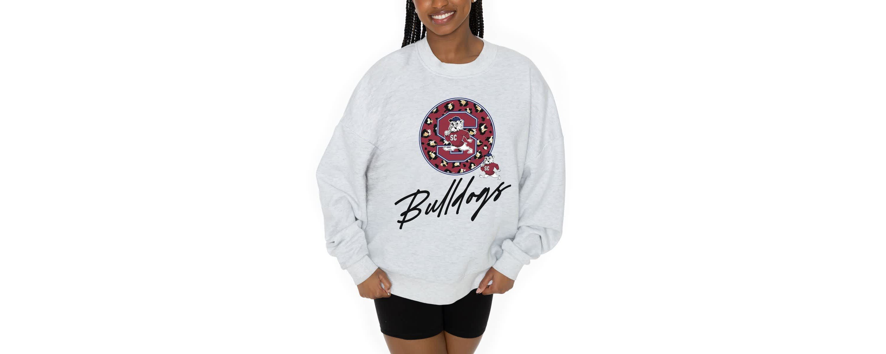SC State Bulldogs NCAA South Carolina State Bulldogs Premium Fleece Pullover Sweatshirt