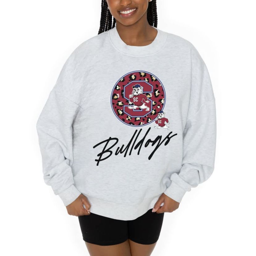 SC State Bulldogs NCAA South Carolina State Bulldogs Premium Fleece Pullover Sweatshirt