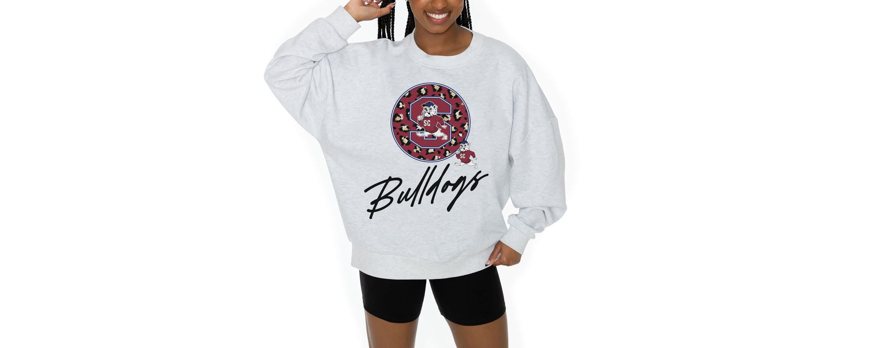 SC State Bulldogs NCAA South Carolina State Bulldogs Premium Fleece Pullover Sweatshirt