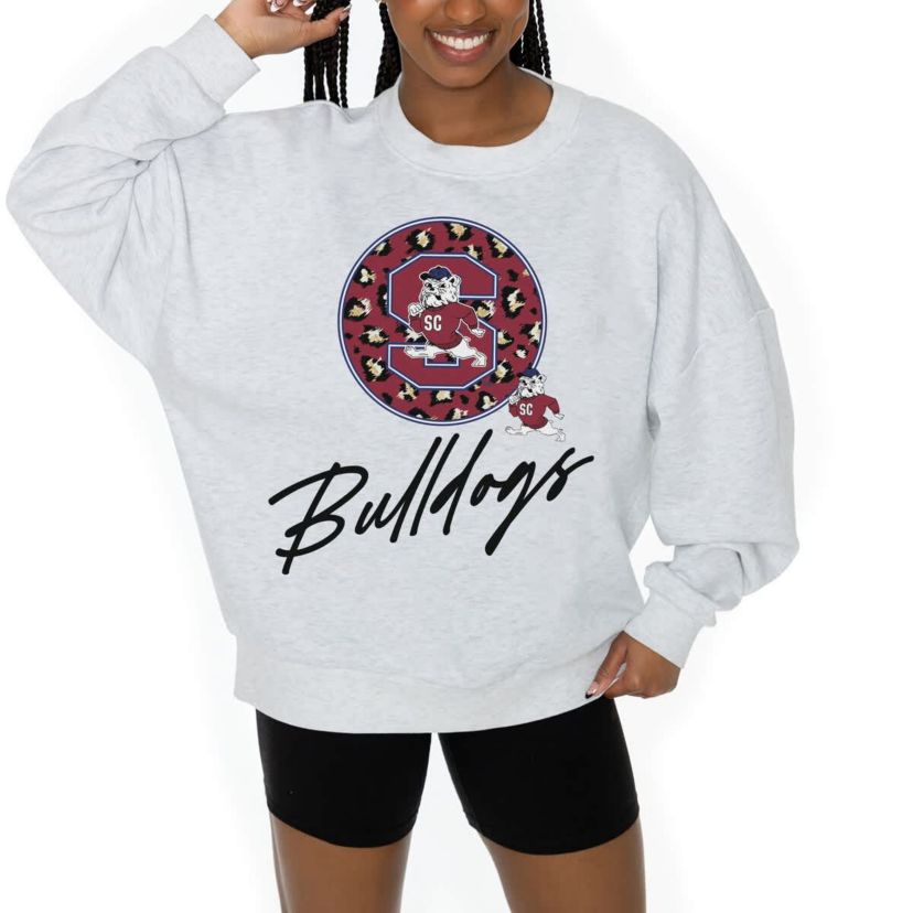 SC State Bulldogs NCAA South Carolina State Bulldogs Premium Fleece Pullover Sweatshirt