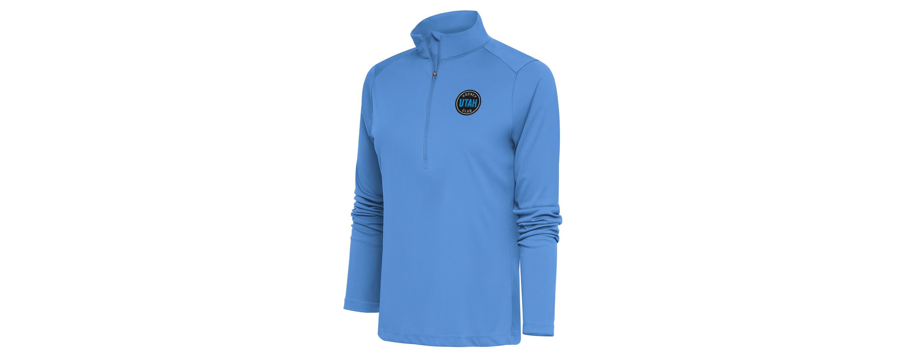 NHL Light Utah Hockey Club Tribute Half-Zip Pullover Top