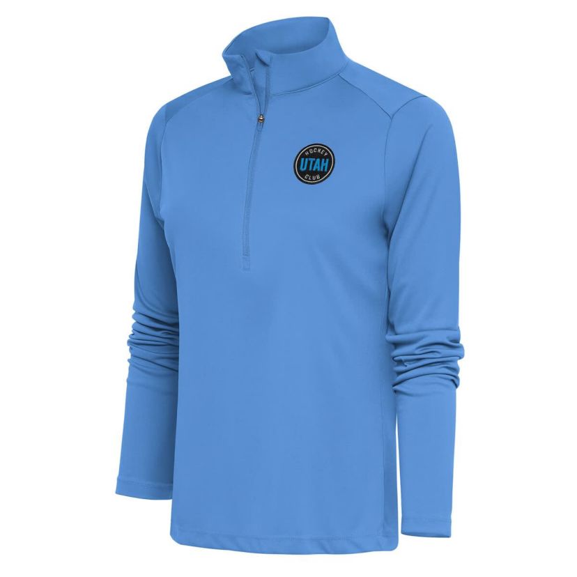 NHL Light Utah Hockey Club Tribute Half-Zip Pullover Top