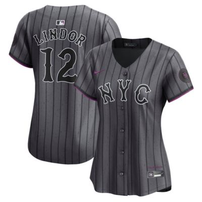 MLB Nike Francisco Lindor New York Mets City Connect Limited Jersey
