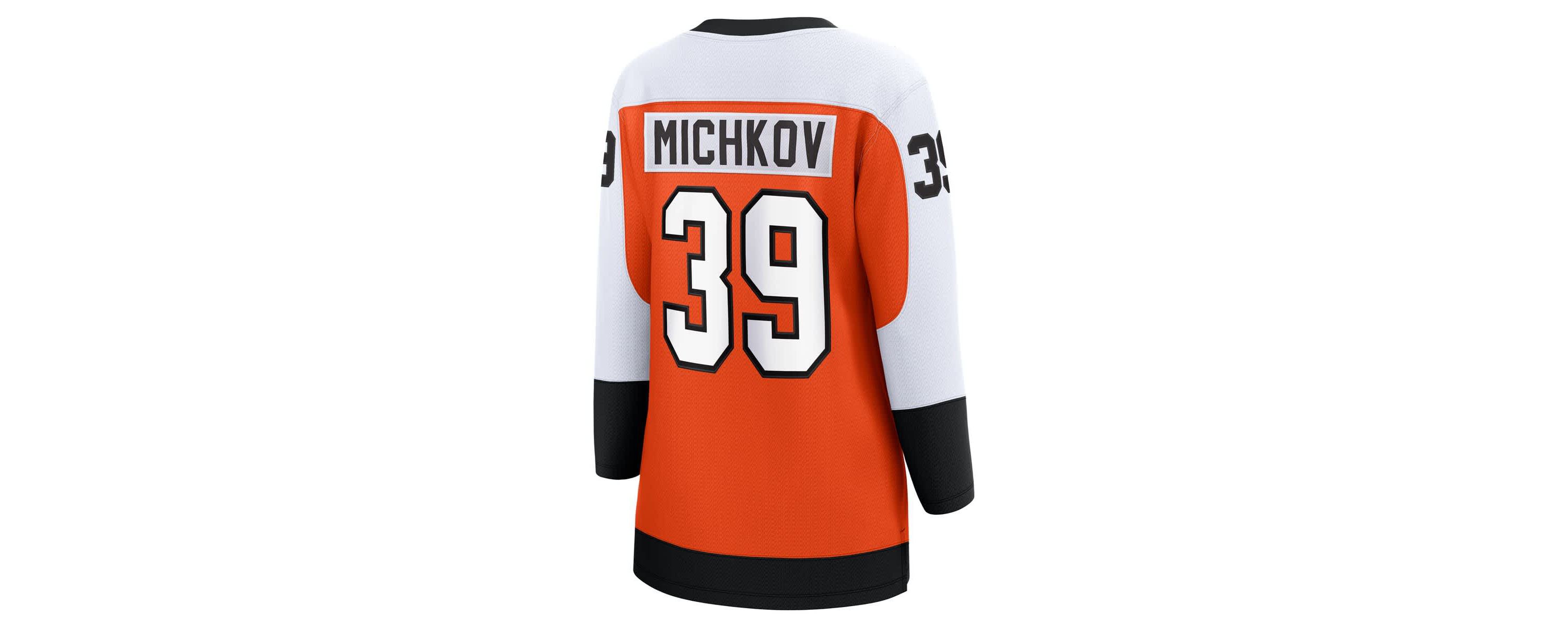 NHL Fanatics Matvei Michkov Philadelphia Flyers Home Premier Breakaway Player Jersey Breakaway Jersey