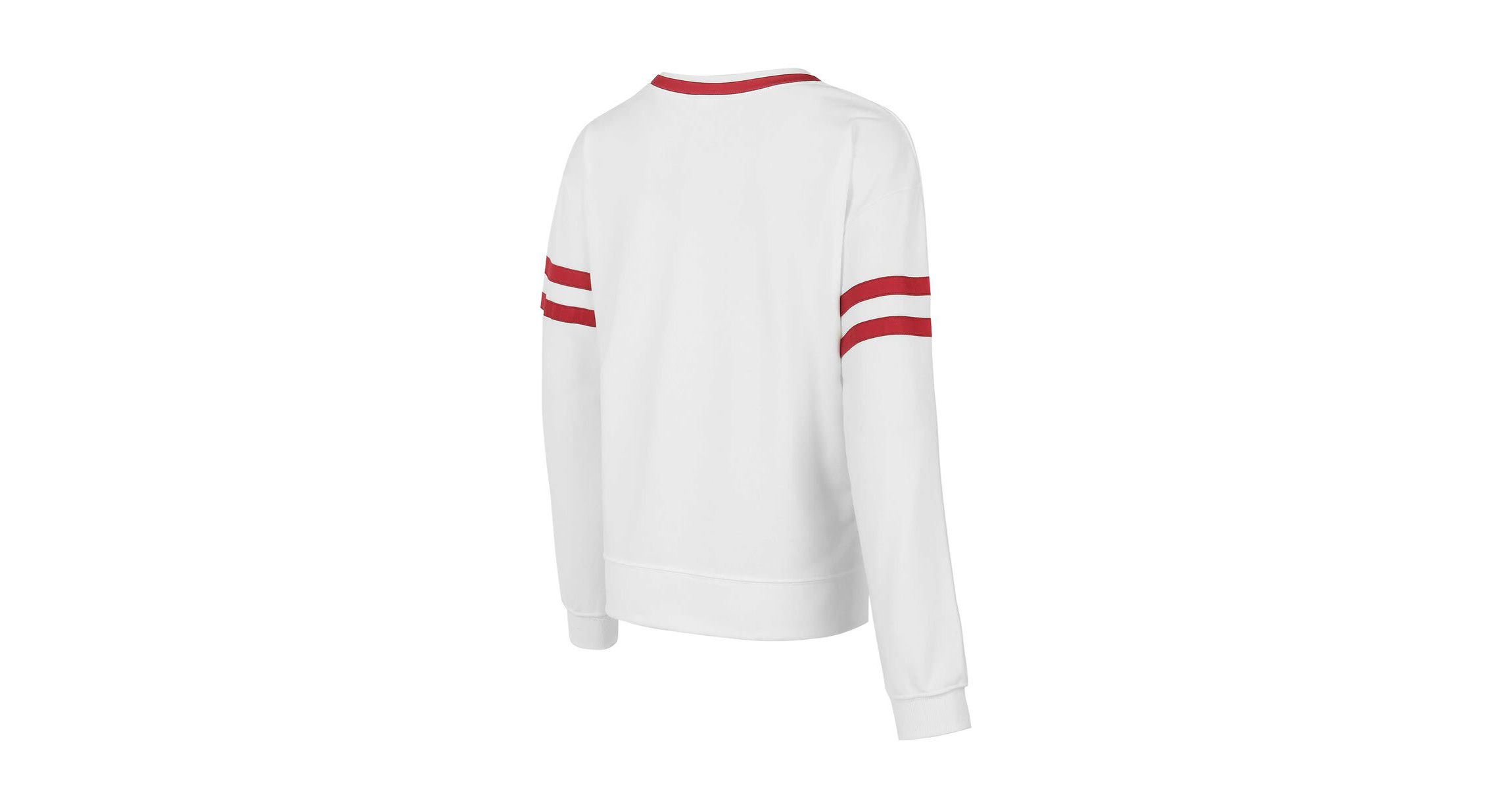 NCAA Arkansas Razorbacks Borough French Terry Arch Over Long Sleeve Top
