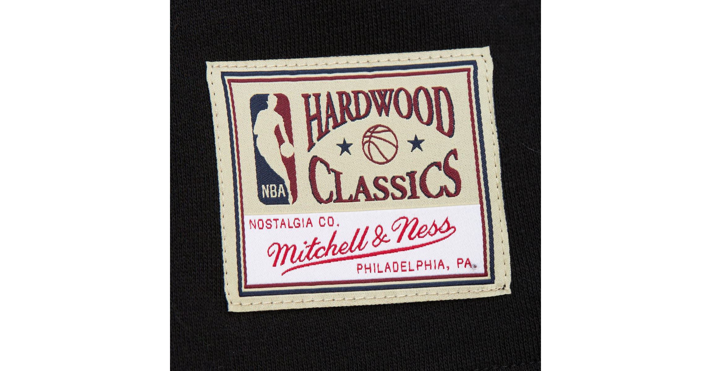 NBA Philadelphia 76ers Hardwood Classics Cropped Pullover Hoodie