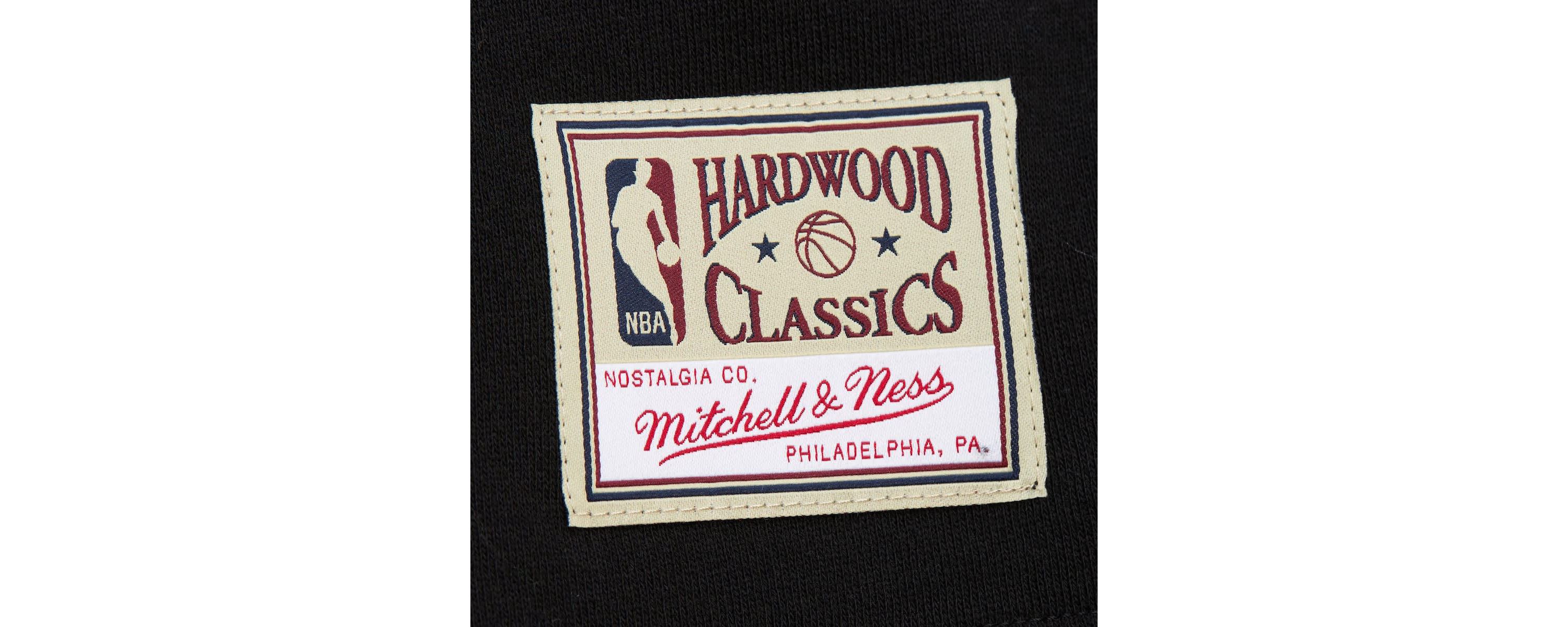 NBA Philadelphia 76ers Hardwood Classics Cropped Pullover Hoodie