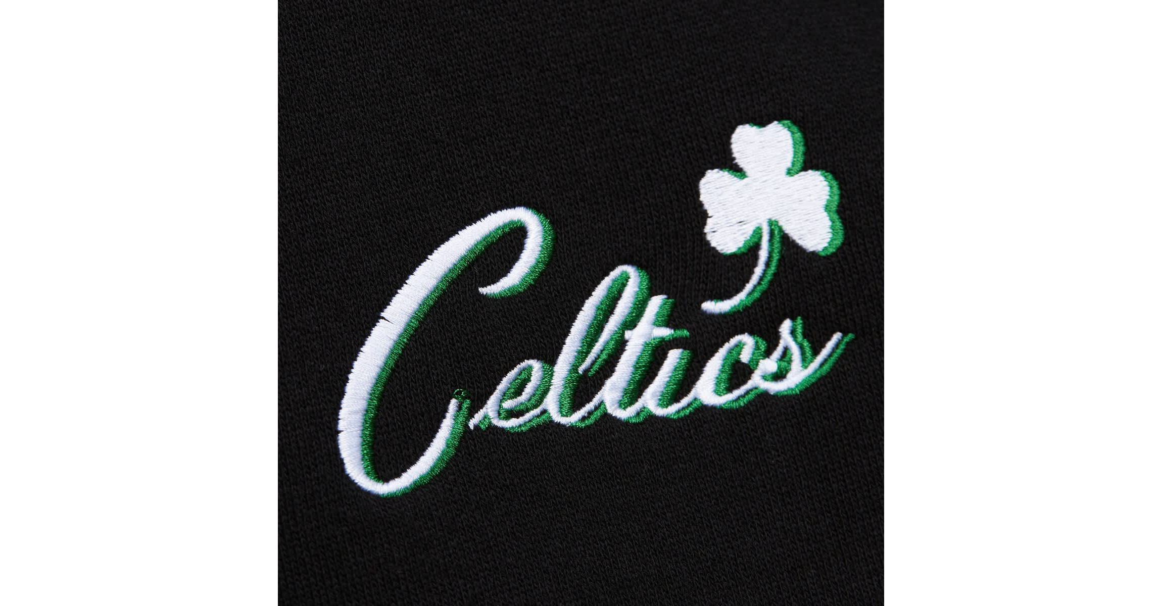 NBA Boston Celtics Hardwood Classics Cropped Pullover Hoodie