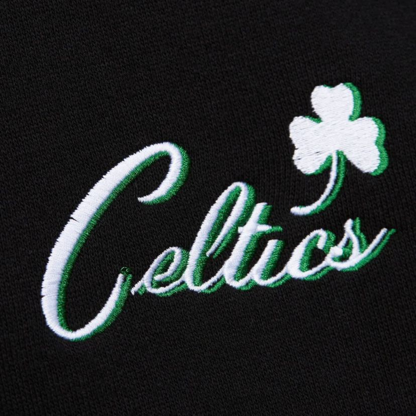NBA Boston Celtics Hardwood Classics Cropped Pullover Hoodie