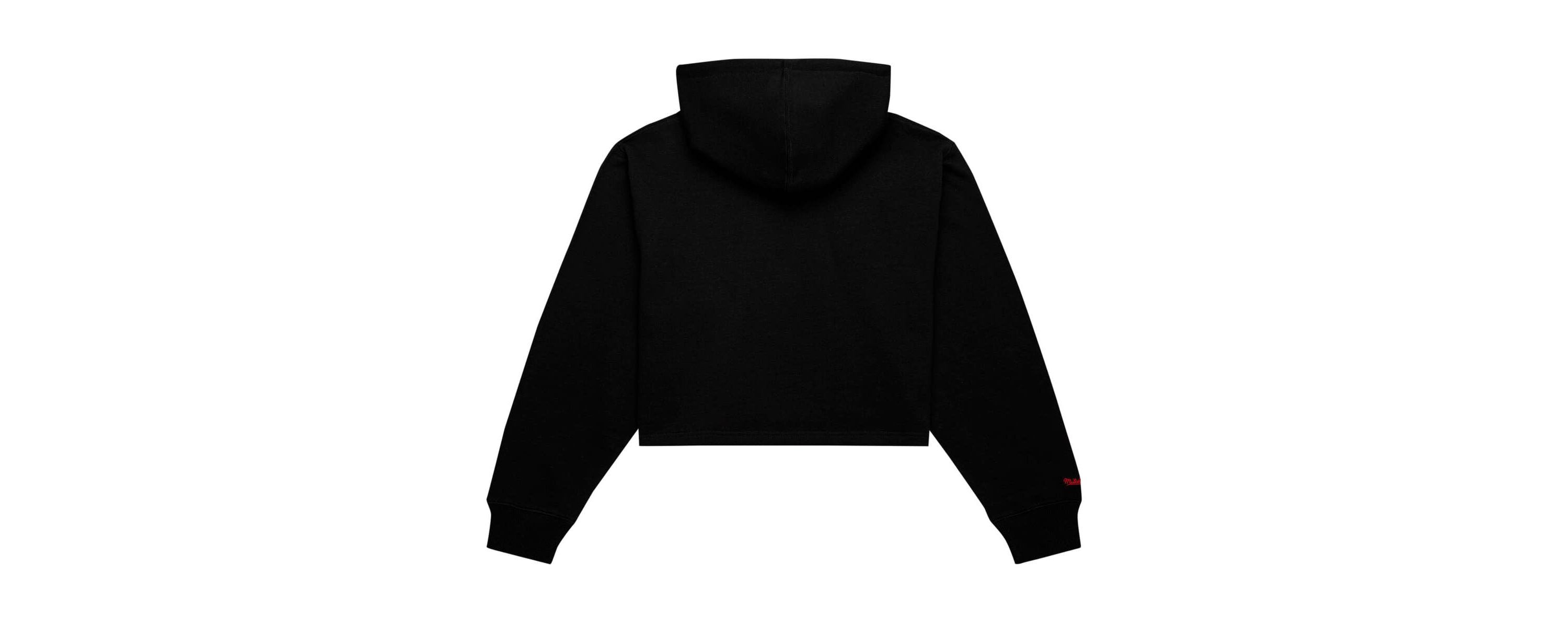 NBA Chicago Bulls Hardwood Classics Cropped Pullover Hoodie